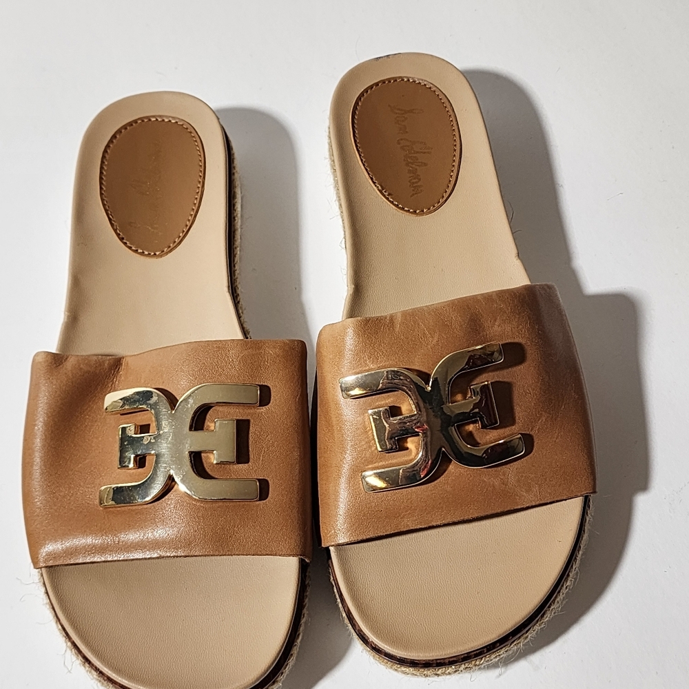 Saddle Amor Slide Sandals, Circus by Sam Edelman Sz 6
